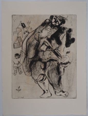 彫版 Chagall - Le bucheron aux pieds nus (Stéphane Bouchon, Charpentier)
