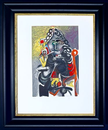 リトグラフ Picasso - Le cavalier