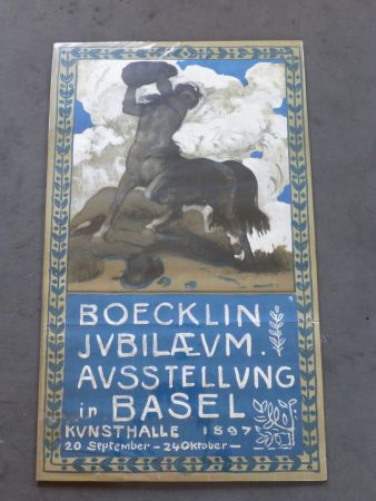 掲示 Boecklin - Le centaure ,musée de Bâle 