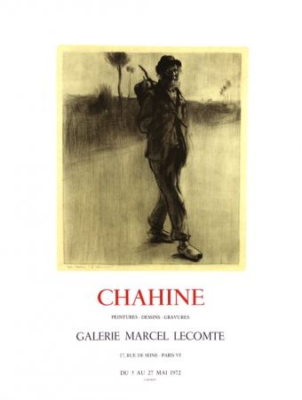 リトグラフ Chahine - Le Chemineau