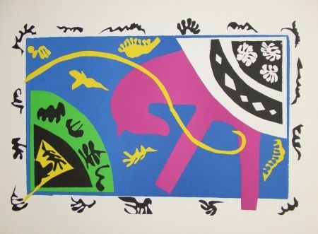 リトグラフ Matisse - Le cheval l'écuyère et le clown