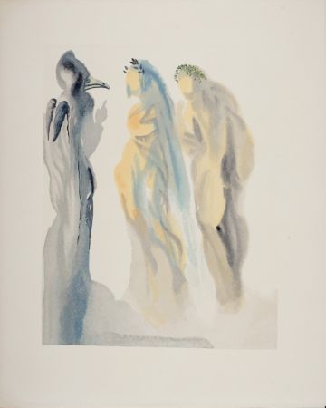 木版 Dali - Le Ciel de Vénus, 1963