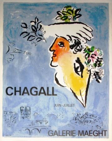 掲示 Chagall - Le cielbleu