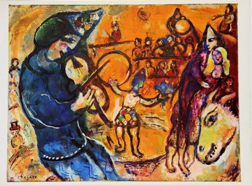 オフセット Chagall - Le Cirque D'Izis 