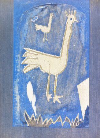 リトグラフ Braque - Le Coq