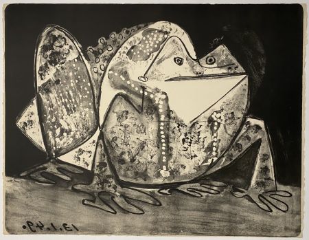 リトグラフ Picasso - Le Crapaud (The Toad)