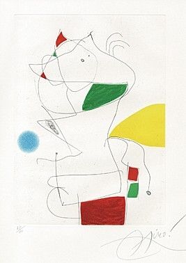 エッチングと　アクチアント Miró - 