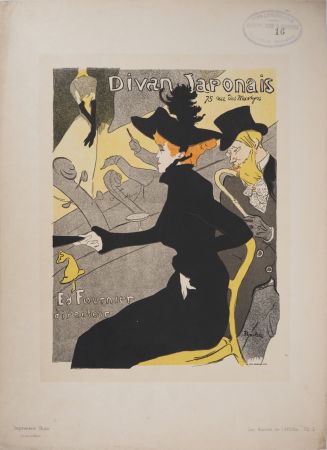 リトグラフ Toulouse-Lautrec - Le Divan Japonais