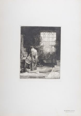 輪転グラビア印刷 Rembrandt - Le Docteur Faustus