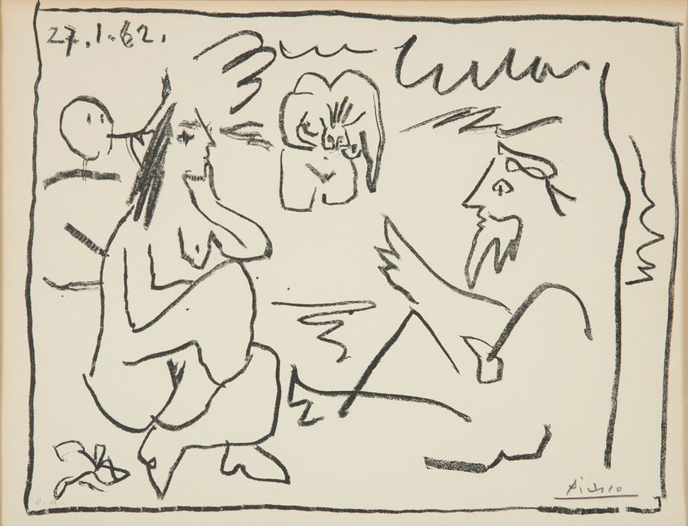 リトグラフ Picasso - Le Déjeuner sur l’herbe (Les Déjeuners) Épreuves d’Artiste