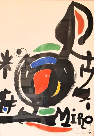 リトグラフ Miró - Le essenze della terra