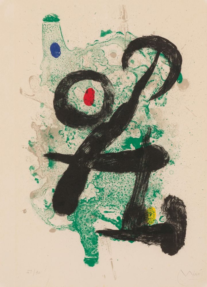 多数の Miró - Le Faune