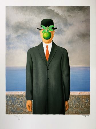 リトグラフ Magritte - Le Fils de l'Homme (The Son of Man)
