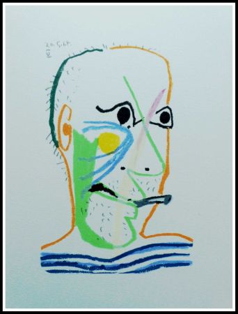 リトグラフ Picasso - LE GOUT DU BONHEUR - Planche N°19