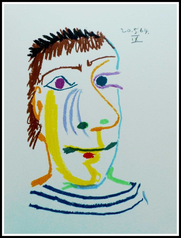 リトグラフ Picasso - LE GOUT DU BONHEUR - Planche N°23