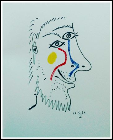 リトグラフ Picasso - LE GOUT DU BONHEUR - Planche N°9