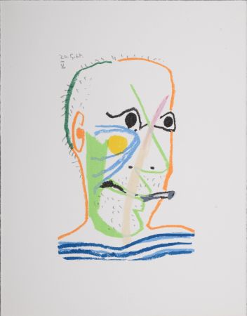 リトグラフ Picasso (After) - Le Goût du Bonheur (J), 1970