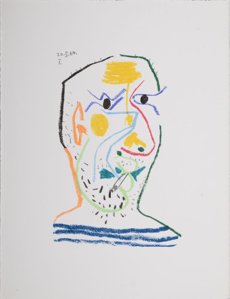 リトグラフ Picasso (After) - Le Goût du Bonheur (N), 1970