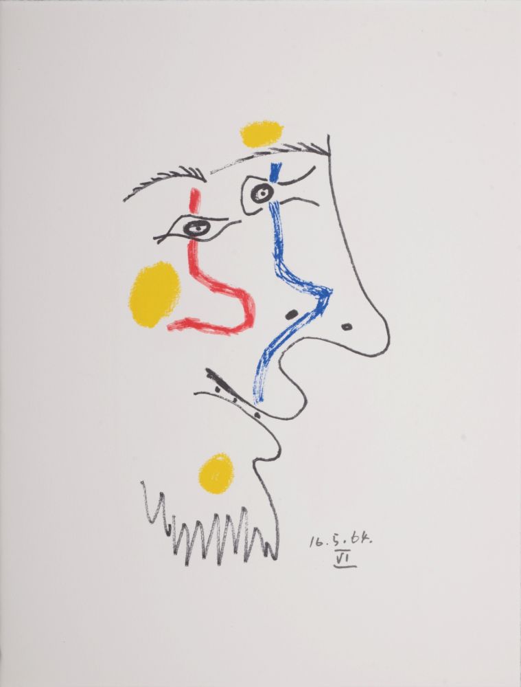 リトグラフ Picasso (After) - Le Goût du Bonheur (Q), 1970