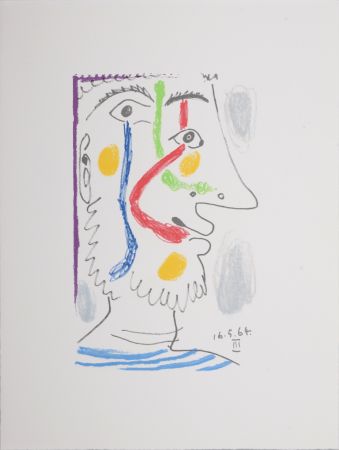 リトグラフ Picasso (After) - Le Goût du Bonheur (S), 1970
