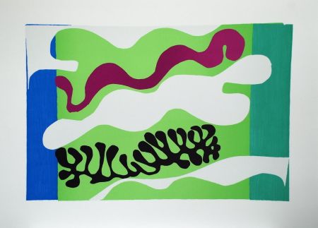 Collograph Matisse - Le Lagon II (Lagoon II)