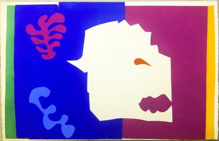 ステンシル Matisse - LE LOUP. Pochoir original de Jazz  (Album 1947)