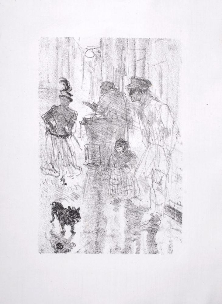 リトグラフ Toulouse-Lautrec - Le Marchand de marrons, 1925