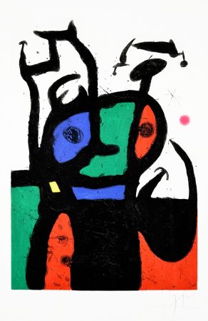 エッチングと　アクチアント Miró - Le Matador