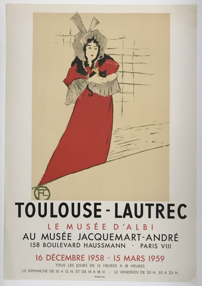 リトグラフ Toulouse-Lautrec - Le Musee d'Albi