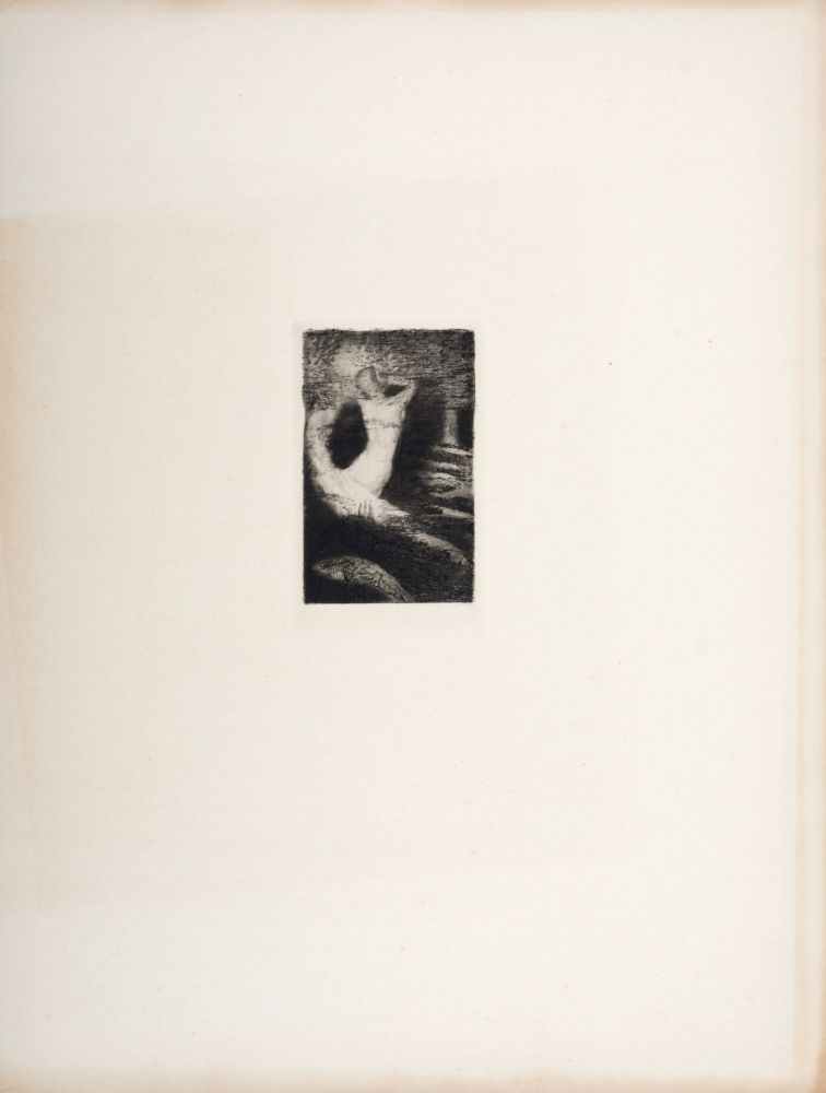 彫版 Redon - Le Passage d'une âme, 1922