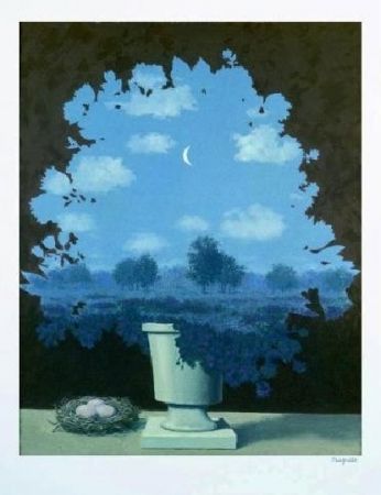 リトグラフ Magritte - Le pays des miracles, 1964