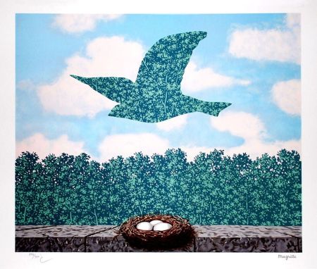 リトグラフ Magritte - Le Printemps