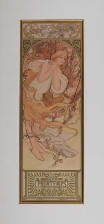 リトグラフ Mucha - Le Printemps