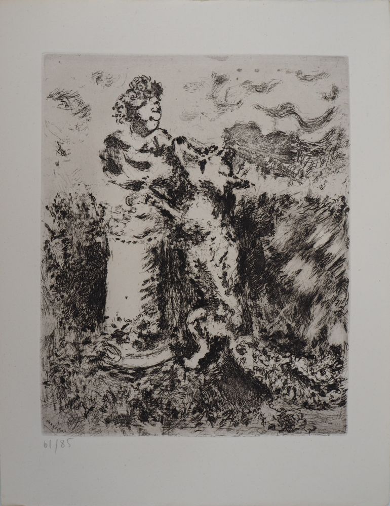 彫版 Chagall - Le renard et le buste