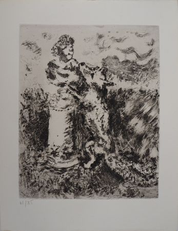 彫版 Chagall - Le renard et le buste