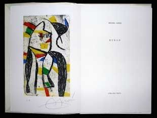 挿絵入り本 Miró - Le ruban