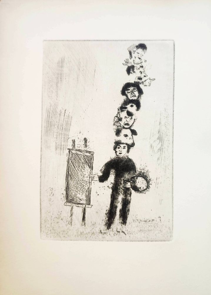 エッチング Chagall - Le Sept Péchés Capitaux