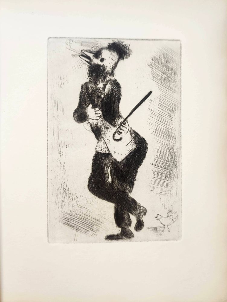 エッチング Chagall - Le Sept Péchés Capitaux