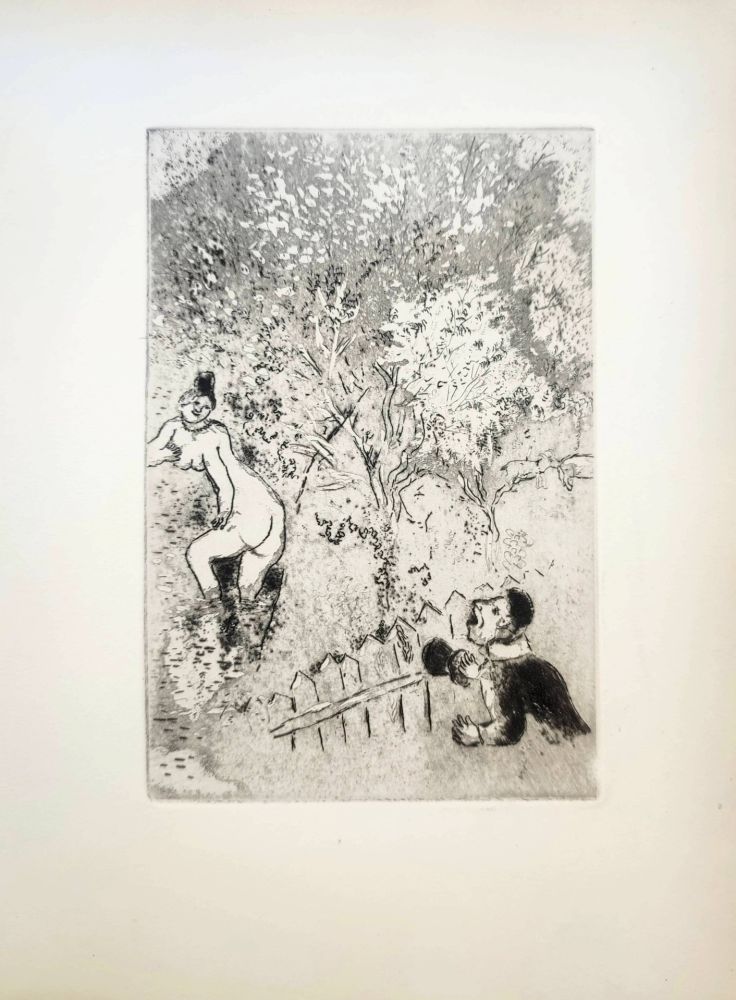 エッチング Chagall - Le Sept Péchés Capitaux