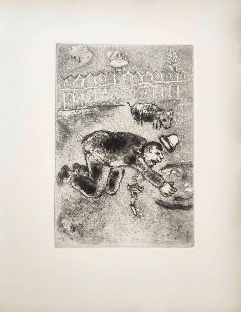 エッチング Chagall - Le Sept Péchés Capitaux