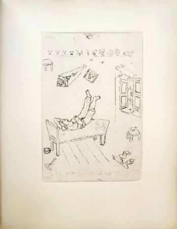 エッチング Chagall - Le Sept Péchés Capitaux