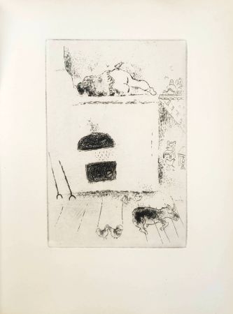 エッチング Chagall - Le Sept Péchés Capitaux