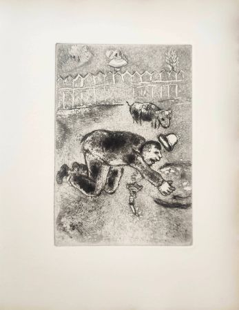 エッチング Chagall - Le Sept Péchés Capitaux