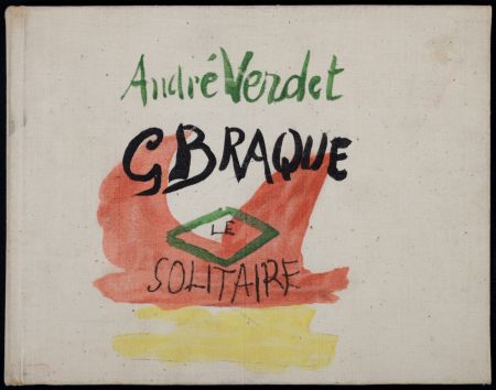 挿絵入り本 Braque - Le Solitaire, 1959  