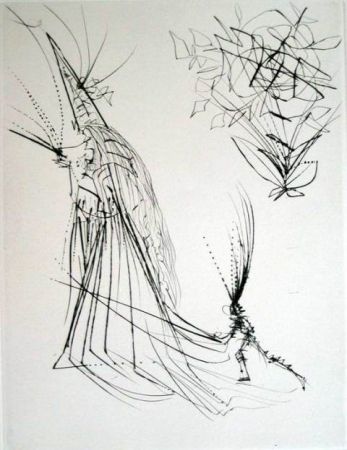 彫版 Dali - Le Spectre et la Rose