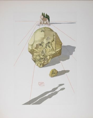 リトグラフ Dali - Le Supplice des Hypocrites