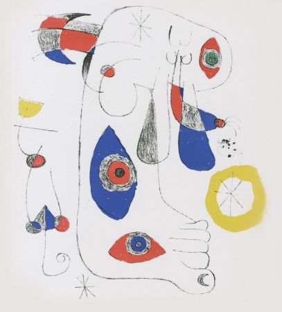 リトグラフ Miró - Le Surréalisme en 1947