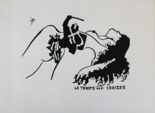 リトグラフ Ipousteguy - Le temps des cerises -  mai 1968