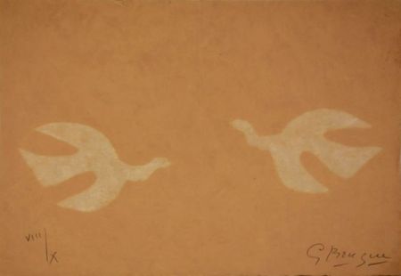 リトグラフ Braque - Le Tir à l'arc