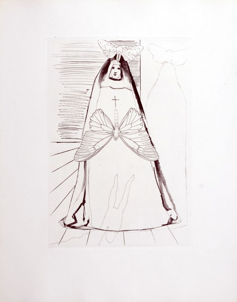 彫版 Dali - Le Tricorne, 1958